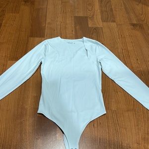 Super soft Abercrombie and Fitch White Bodysuit